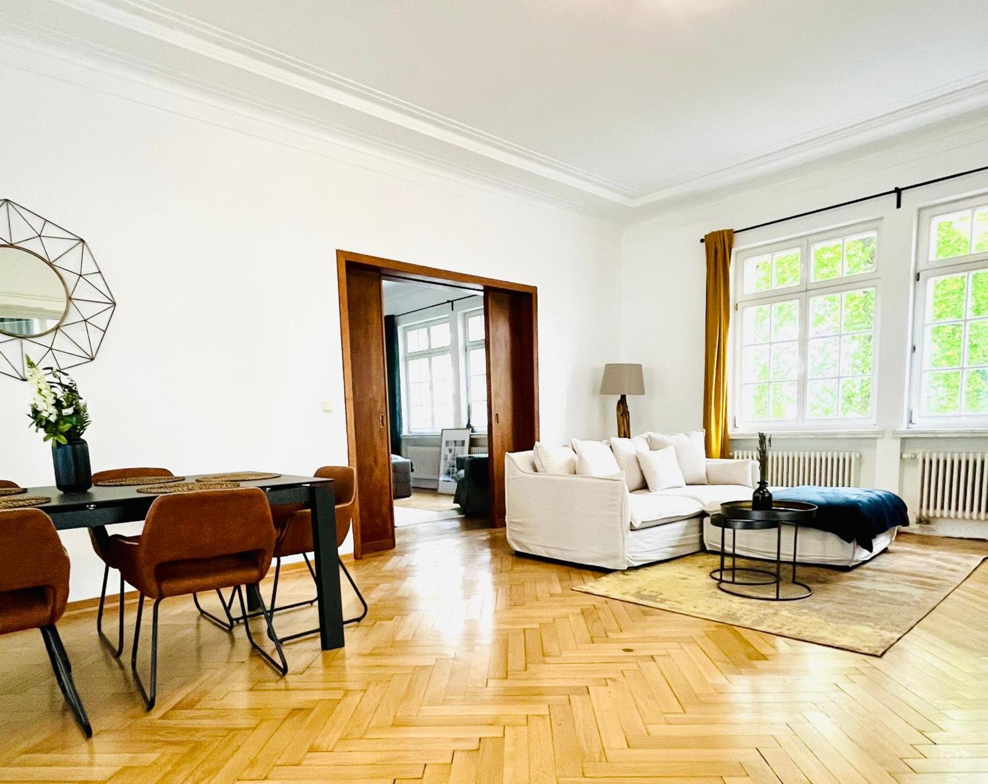 Luxusapartment Im Dichterviertel *Garten*Parkplatz*Wifi* Erfurt Exterior foto